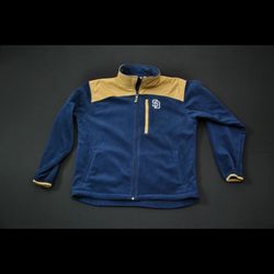 San Diego Padres Fleece Zip Up Sweater 