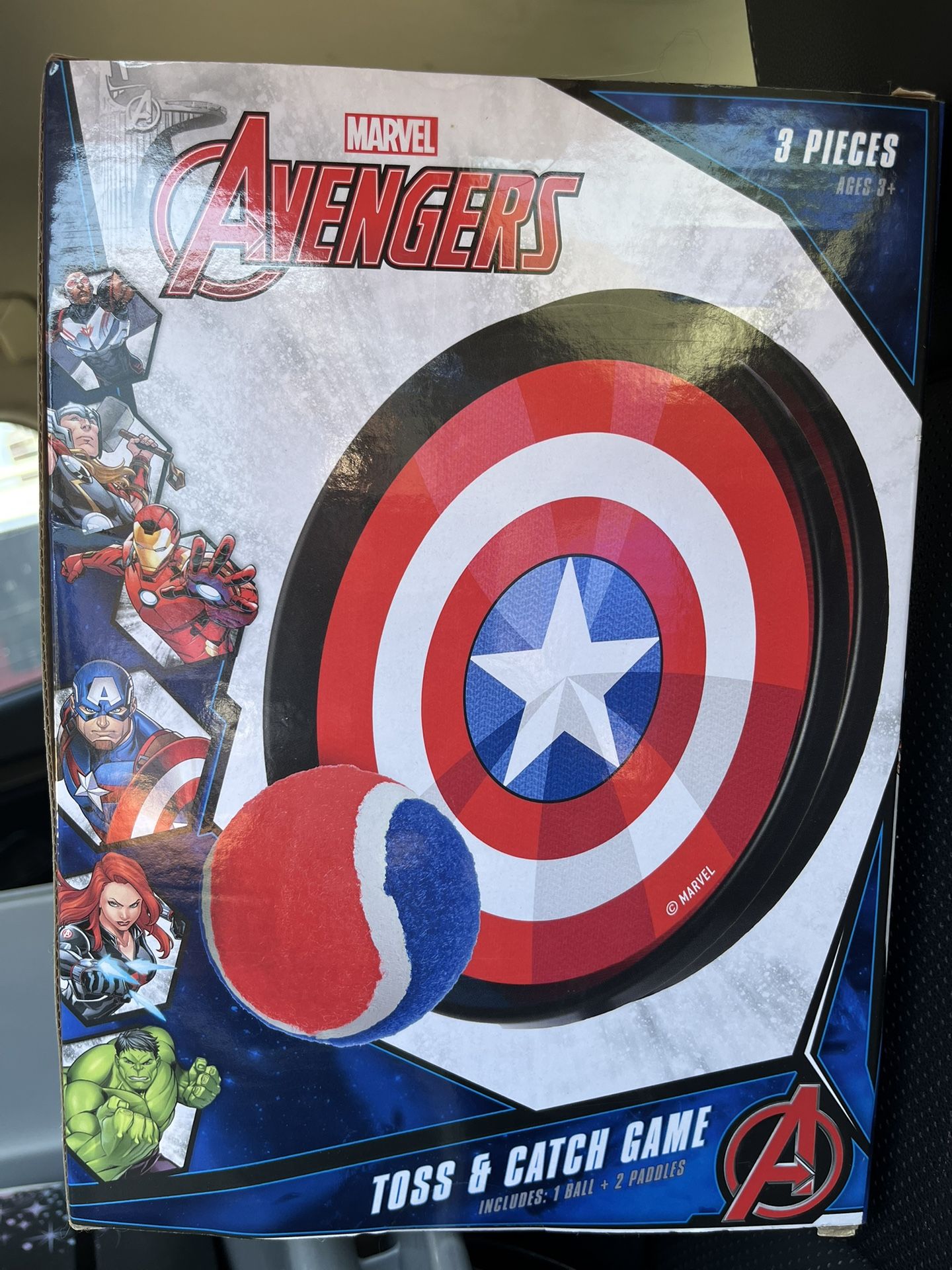 Marvel Avengers Toss And Catch Game