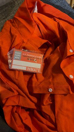 XL inmate costume