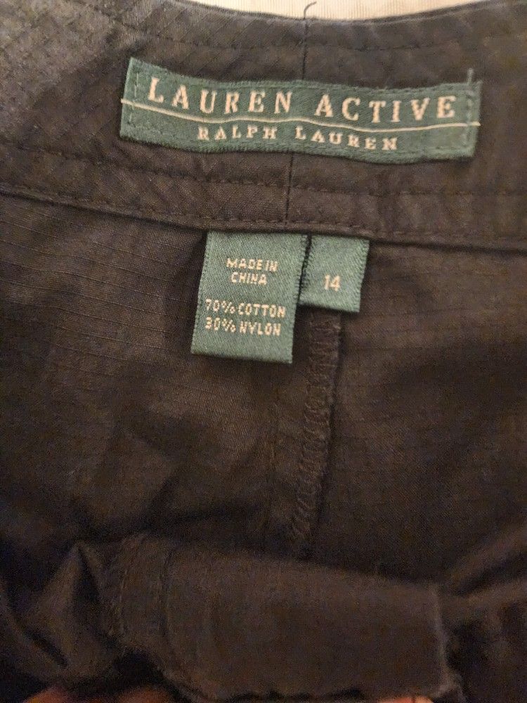 Ralph Lauren Pants SIZE 14, Ralph Lauren Poncho M (oversized)