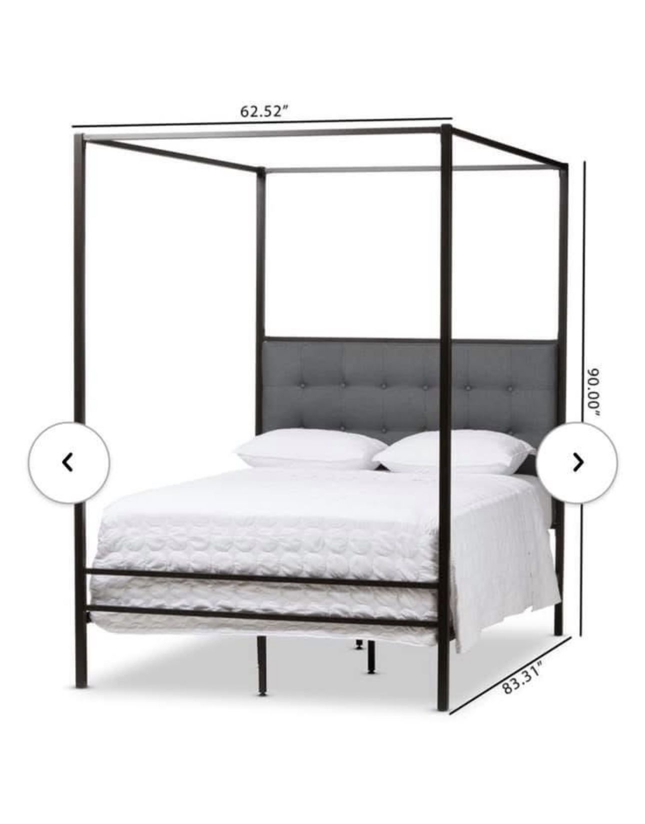 Queen Canopy Bed frame