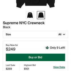 Supreme NYC Crewneck 