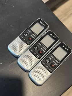 Voice recorders