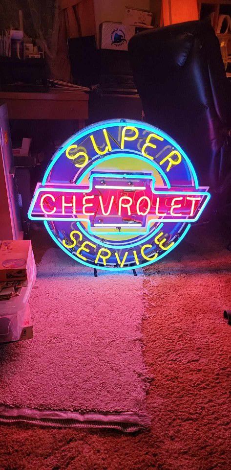 Chevy Neon Sign 