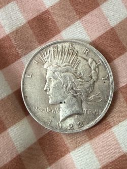 1922 Peace Silver Dollar Coin
