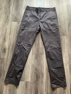 Dark Gray Slim Fit Chino Pants