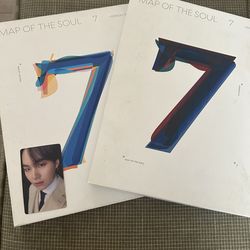 BTS Map of the Soul ver 3&4 Albums