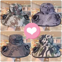 Solar fan hat, rechargeable, a must-have for fishing, camping and weeding,outdoor sun protection hat