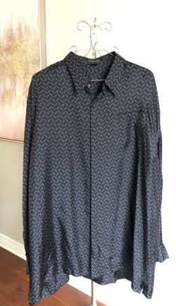 3XT Riscatto 100% SILK LONG SLEEVE BUTTON DOWN