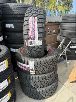 285/70/17 American RT 4 NEW TIRES INSTALLED AND BALANCED 50,000 MILES WARRANTY
