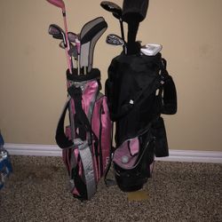 Kid’s Golf Clubs Both Complete Price Is For Each 