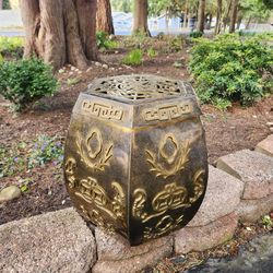 1970's Brass Asian Chinoiserie