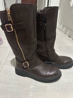 Brown Boots for Girls sz 3