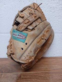 Vintage All Pro LCB - 203 Pro Made - Closed Back Natural BaseBall Pocket 