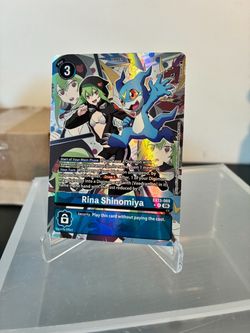 Digimon Card Rina Shinomiya EX13-069 R Holo