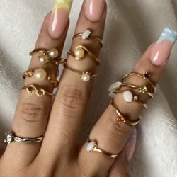 Dainty, Stackable Rings
