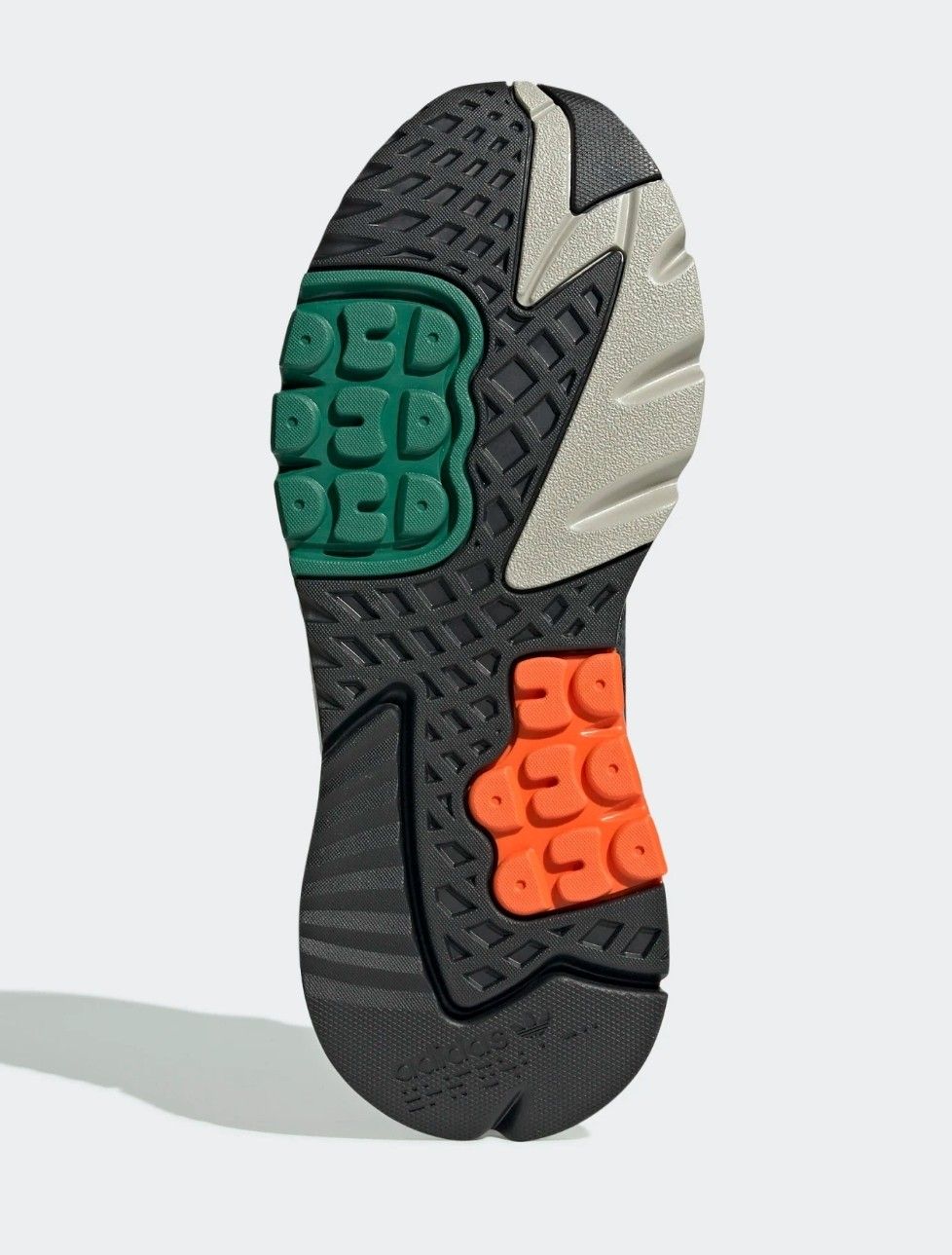 Adidas Nite Jogger Cordura Black Orange Size 13 EE5549