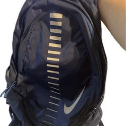 Nike Backpack Navy Blue Laptop School Gym Bag Like New