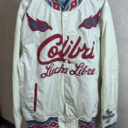 Roots of Fight (XL) Rey Mysterio Jacket  Colibri Lucha Libre WWE AEW