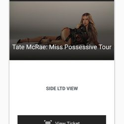 Tate McRae: Miss Possessive Tour