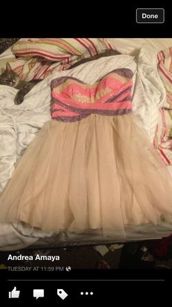 Prom dress fluffy