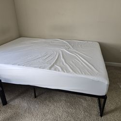 Queen Mattress with frame