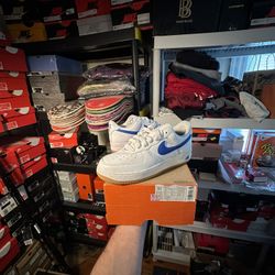 Nike Air Force 1 Low 07’ “Color of the Month Varsity Royal Gum”  Brand New Size: 5.5 (7W)  