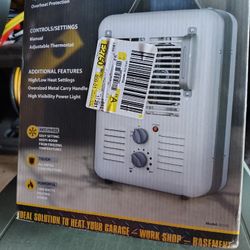 2, Utility 1500 Hundred Watt Heaters