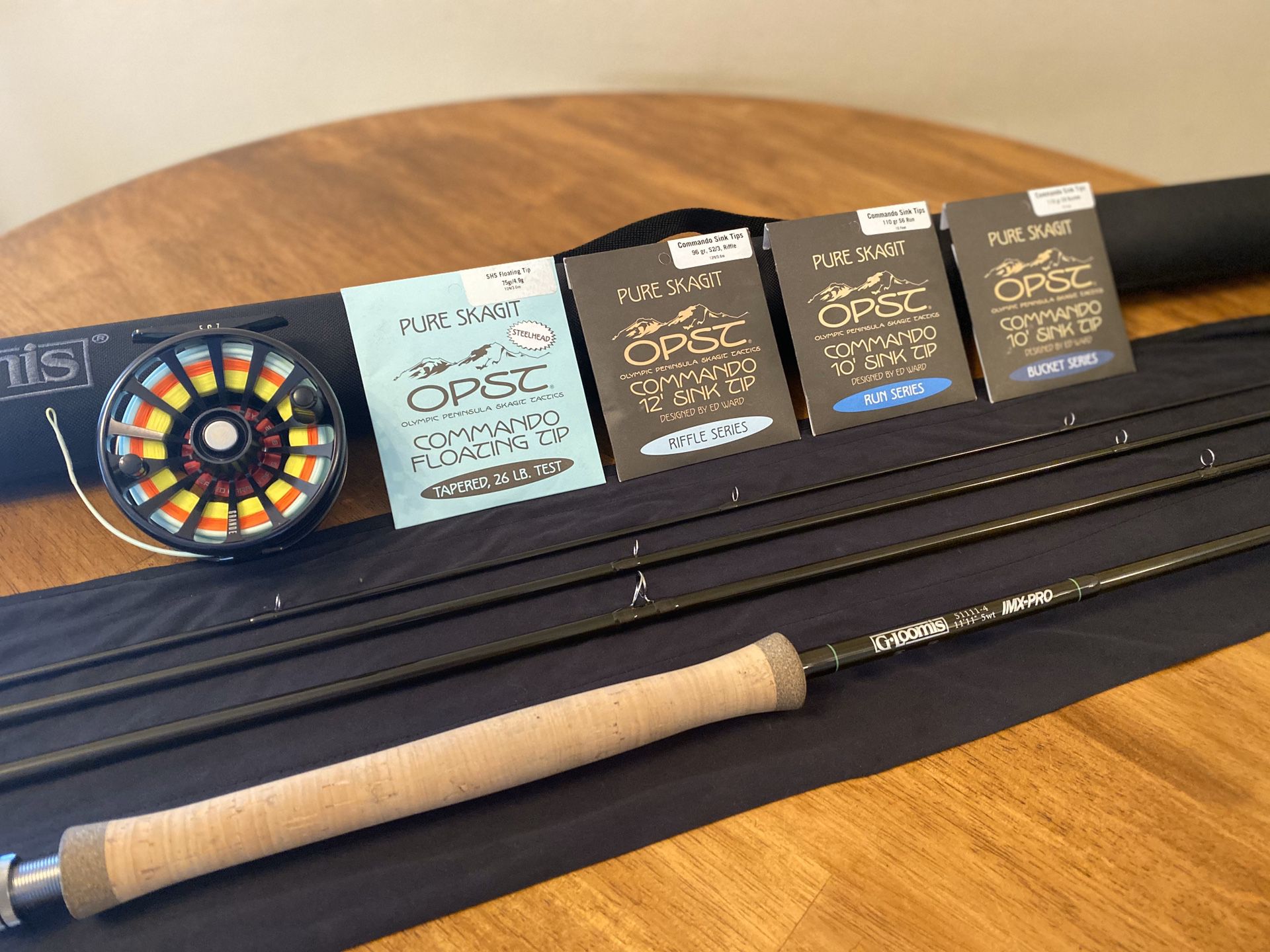 G Loomis Short Spey Setup - Rod, loaded reel, OPST tips - Ready to Fish