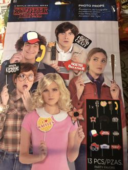 Stranger things photo props