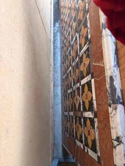 Italian Marble & Wrought Iron Table