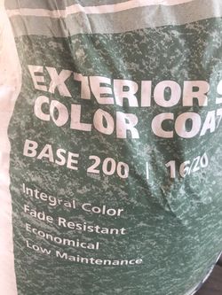 LaHabra 90-lb Off-white Stucco Color Mix- Open Bag