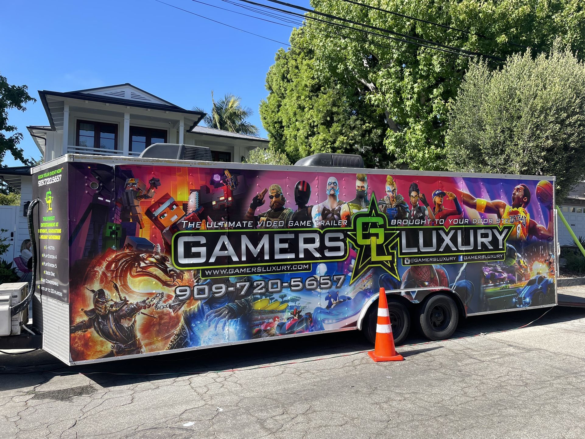 Game Truck, Ps5, Xbox One, Nintendo Switch, Events, Fortnite