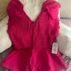 Women Eyelet Top 
