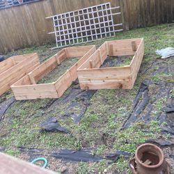 Cedar Garden Boxes 4x2 ,6x3 ,6x2 