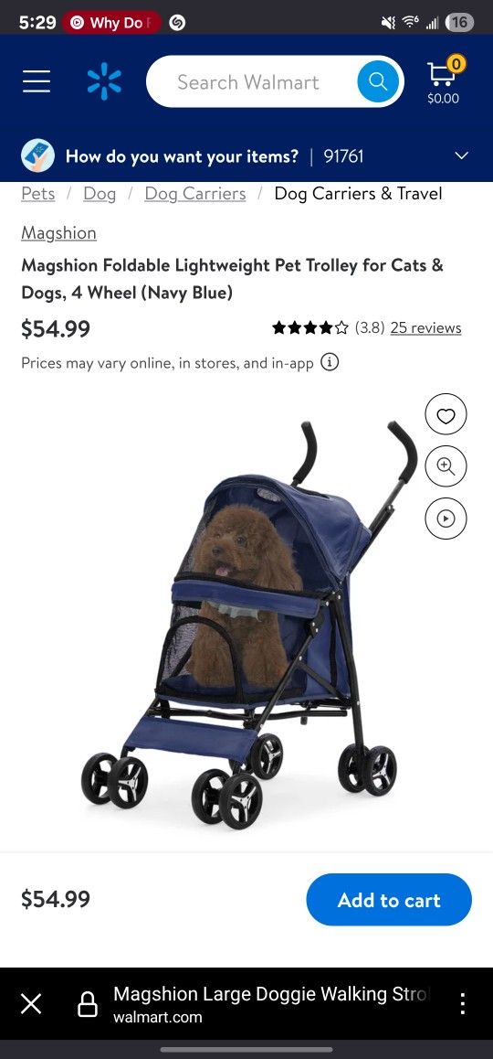 Pet Stroller