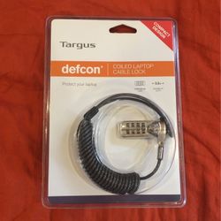 Targus Defcon Coiled Laptop Cable Lock