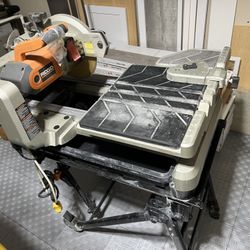 RIDGID 10 in. Wet Tile Saw