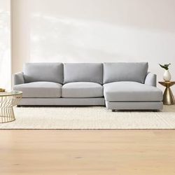 West Elm Couch - Left Chaise Sofa