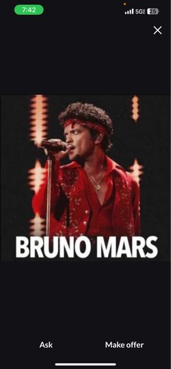 Bruno Mars Concert Parking