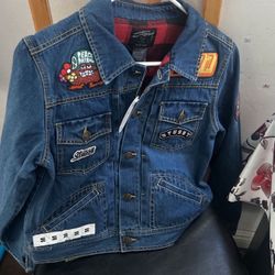 Stuzzy Jean Jacket