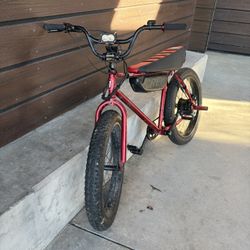 Red Crew Dart E-Bike
