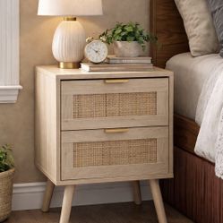 2 drawer rattan nightstand (1)