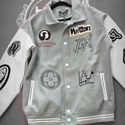 Gray Louis Vuitton Jacket 