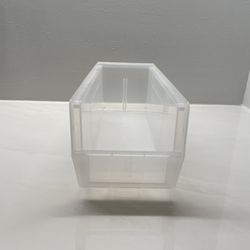 Container Store: Stackable Plastic Utility Bin Clear