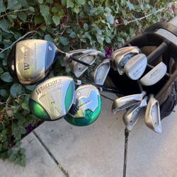 Men’s Golf Club Set With A Ping Golf Bag