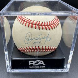 Orlando Hernandez White Sox Autograph Baseball PSA DNA Verified  "DUKE"