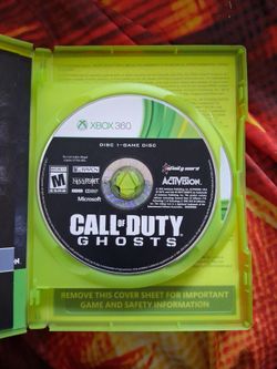Call Of Duty Ghost 2 Disks