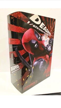Marvel Sideshow and Hot Toyz collectible figures Deadpool/Gambit