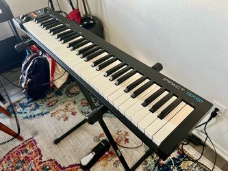 Nektar Impact GX61 61-Key USB MIDI Keyboard Controller + Nektar Sustain Pedal